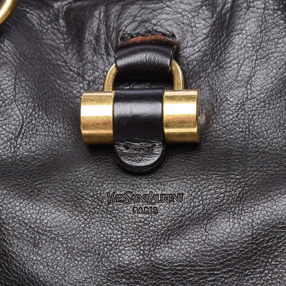 Saint Laurent Calfskin Large Muse Dark Brown 8 of 17