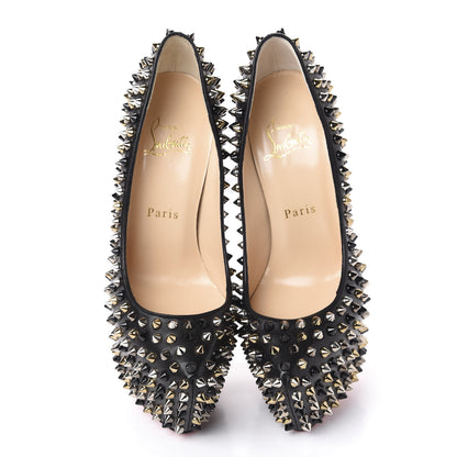 Christian Louboutin Nappa Daffodile Spikes 160 Pumps 36.5 Black 5 of 11
