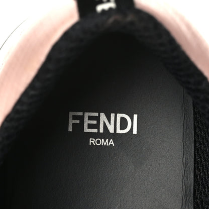 Fendi Nylon FFreedom Sneakers 36.5 White Rosa 7 of 7