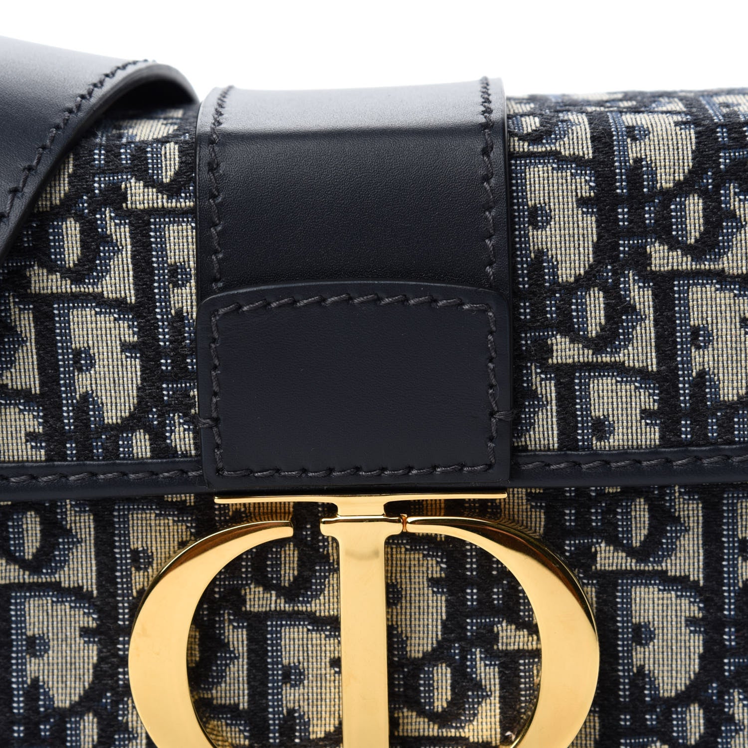 Christian Dior Oblique 30 Montaigne Box Bag Blue 11 of 11