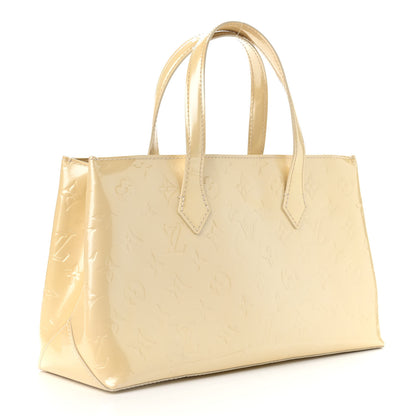 Louis Vuitton Vernis Wilshire PM Blanc Corail 3 of 8