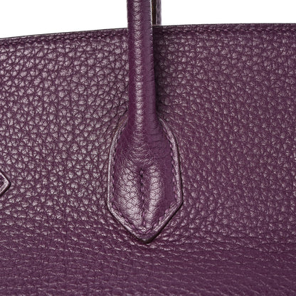 Hermes Fjord Birkin 35 Cassis 31 of 34