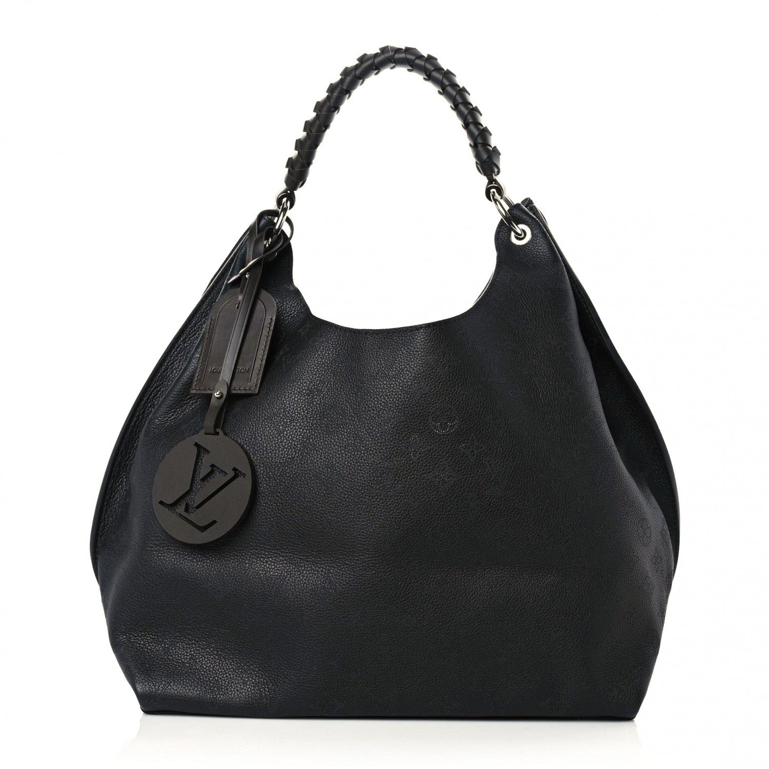 Louis Vuitton Mahina Carmel Hobo Black 1 of 14