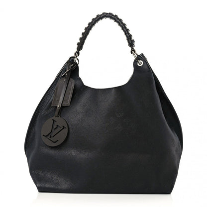 Louis Vuitton Mahina Carmel Hobo Black 1 of 14