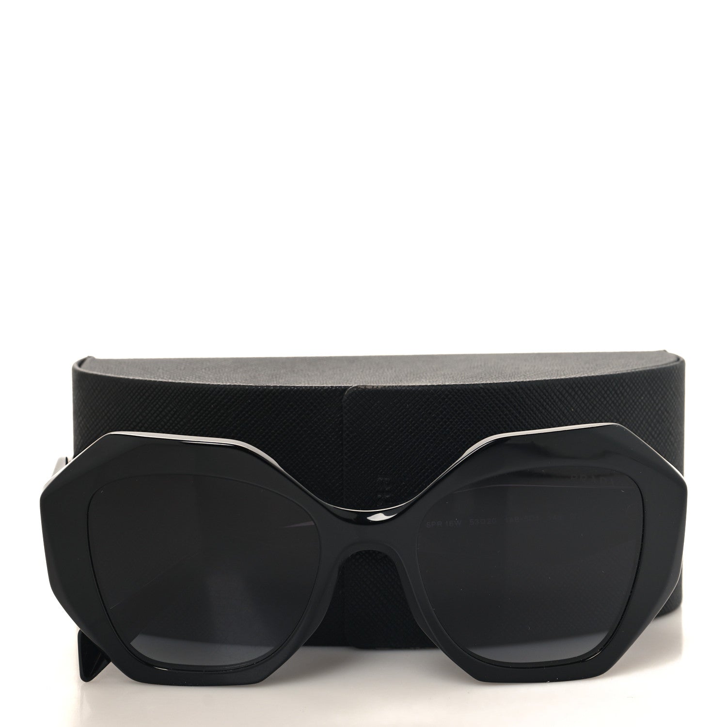 Prada Sunglasses SPR 16W Black 7 of 7