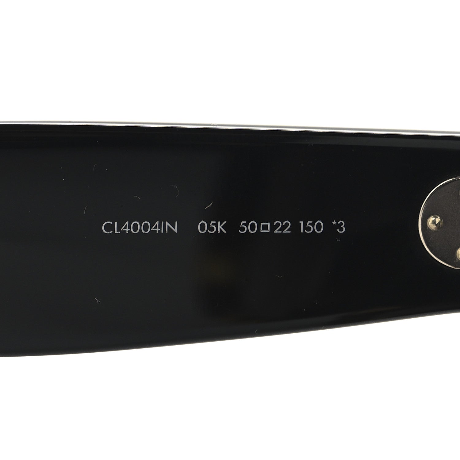 Celine Acetate Polarized Cat Eye Sunglasses CL4004IN Havana Black 5 of 7
