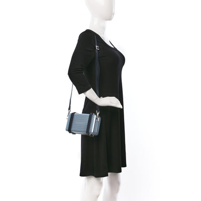 Christian Dior X RIMOWA Aluminum Personal Clutch On Strap Bleu 2 of 14