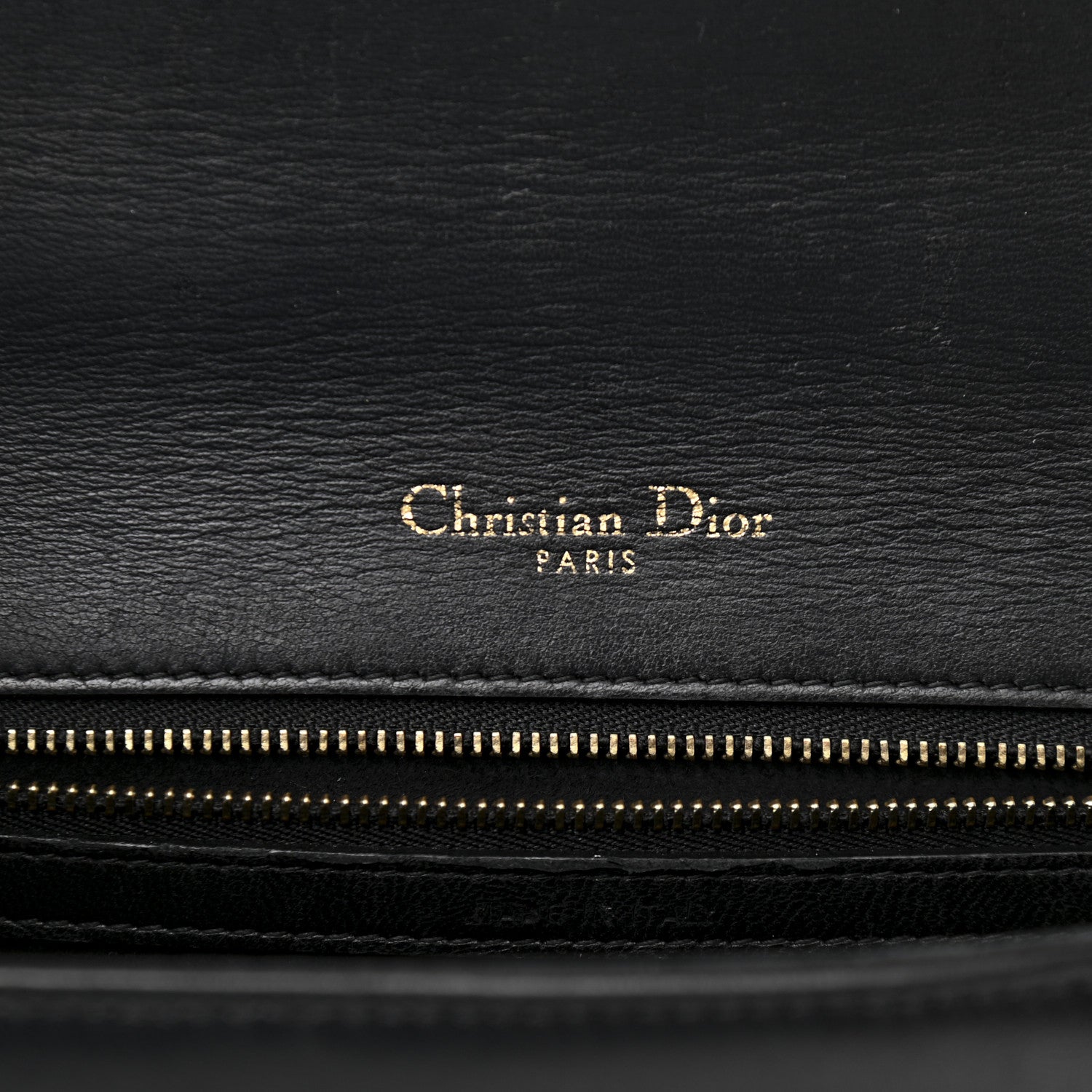 Christian Dior Lambskin Studded Medium Diorama Flap Bag Black 6 of 17