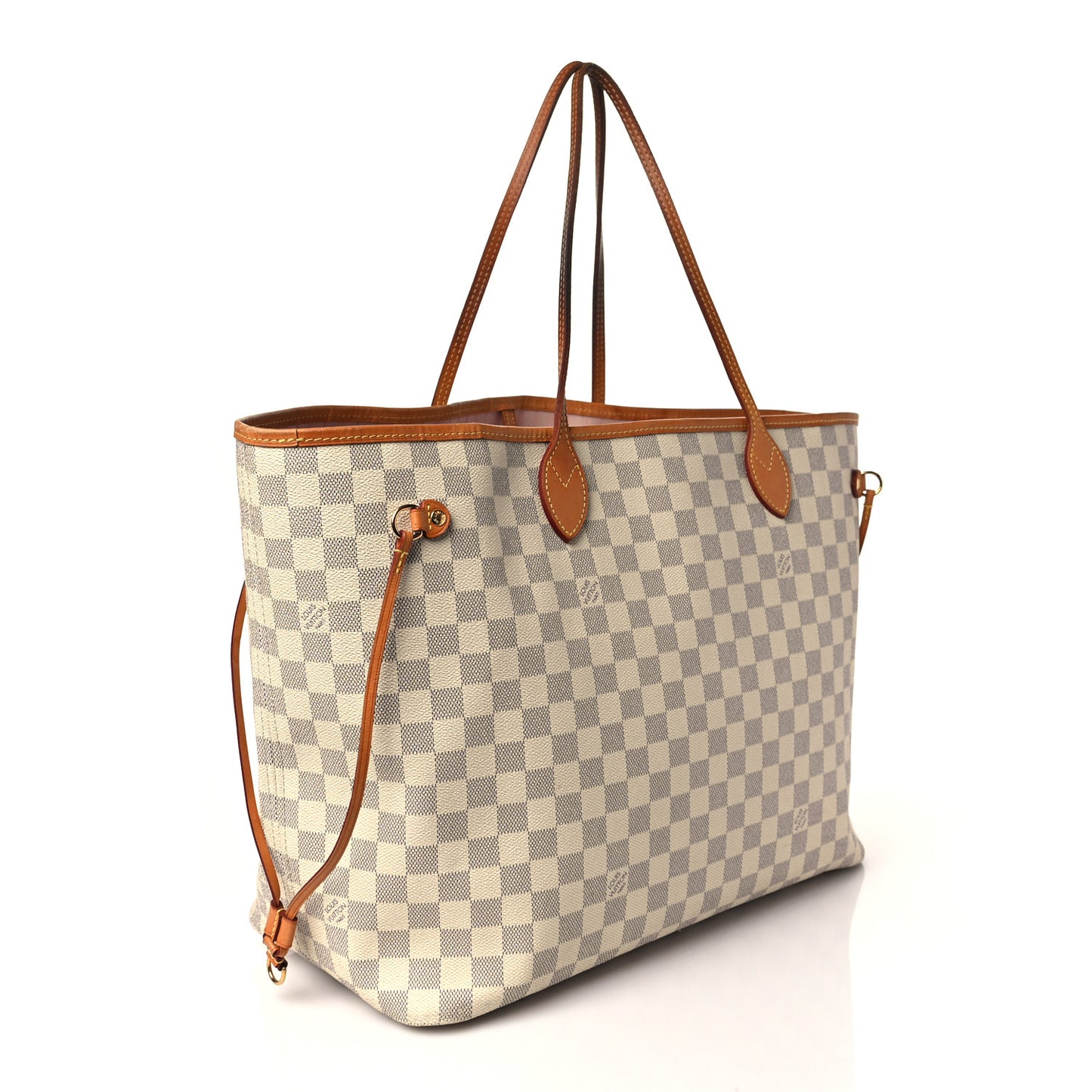 Damier Azur Neo Neverfull GM Rose Ballerine