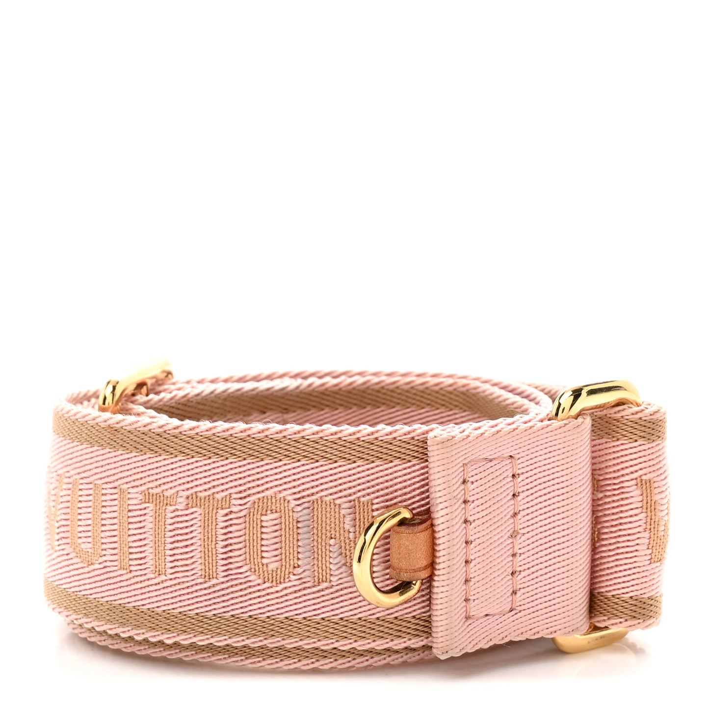 Monogram Multi Pochette Accessories Bandouliere Shoulder Strap Rose Clair