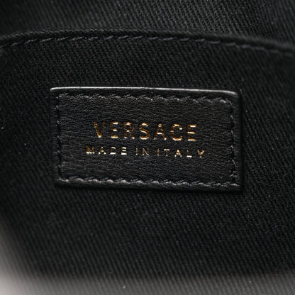 Versace Nappa Quilted Icon Bowler Bag Black 6 of 12