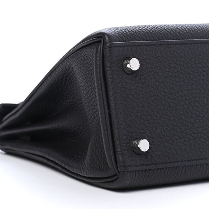 Hermes Togo Kelly Retourne 25 Black 8 of 9