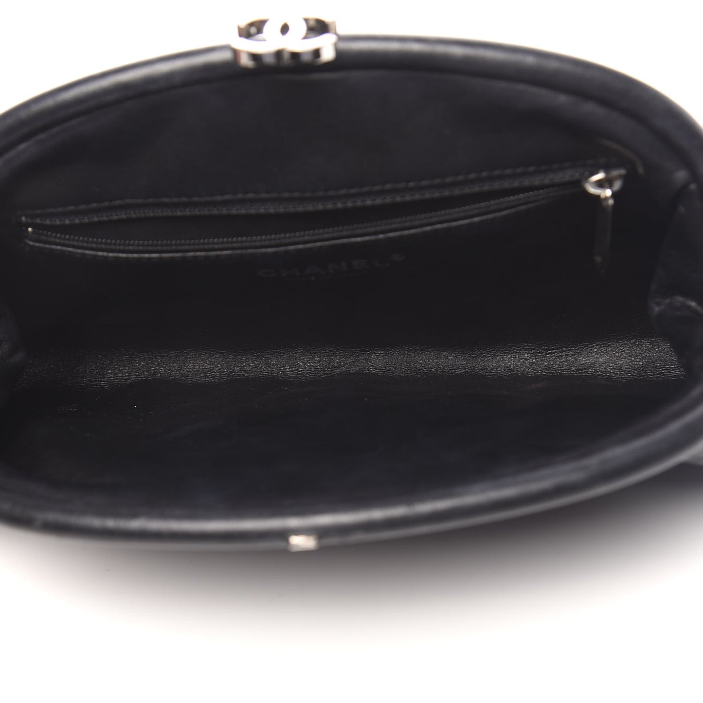 Lambskin Quilted Timeless Clutch Black