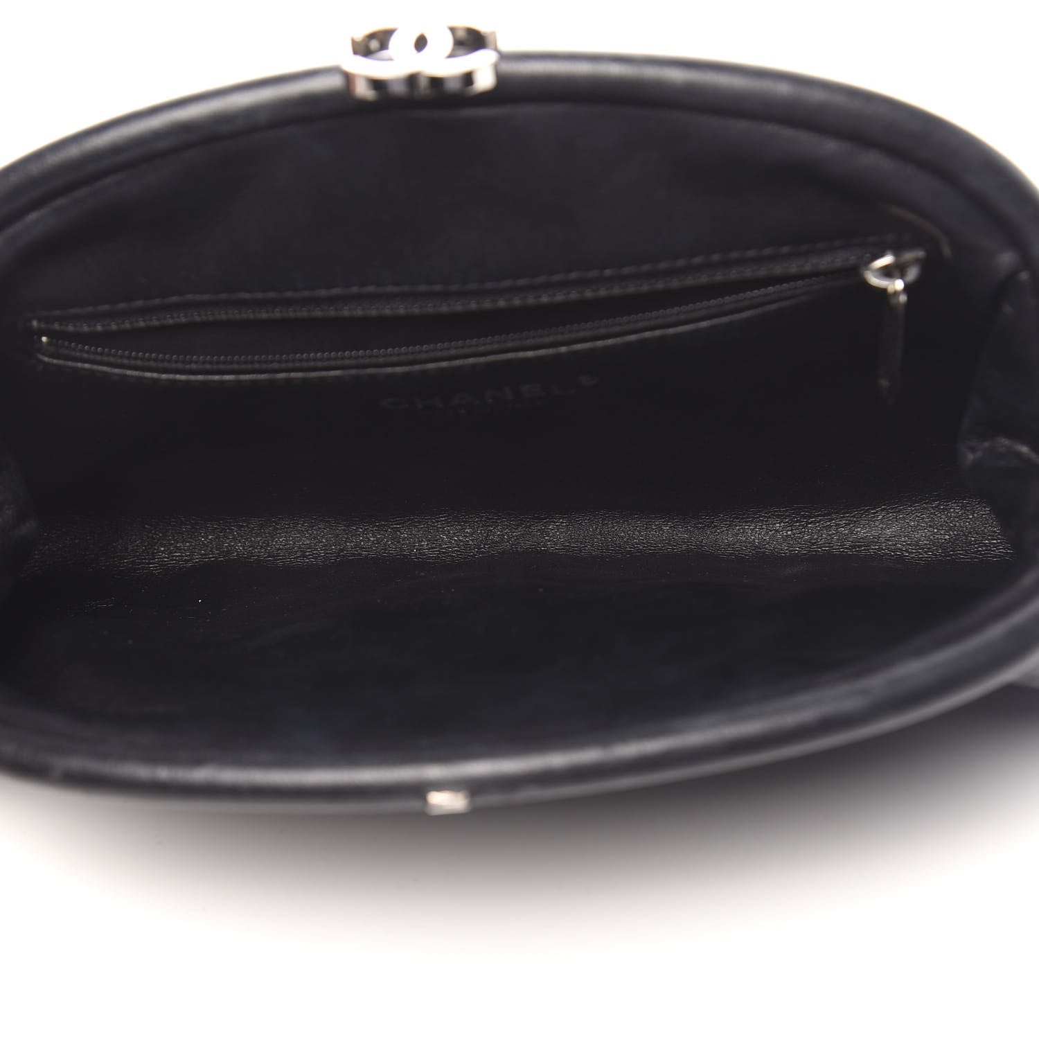 Chanel Lambskin Quilted Timeless Clutch Black 5 of 13