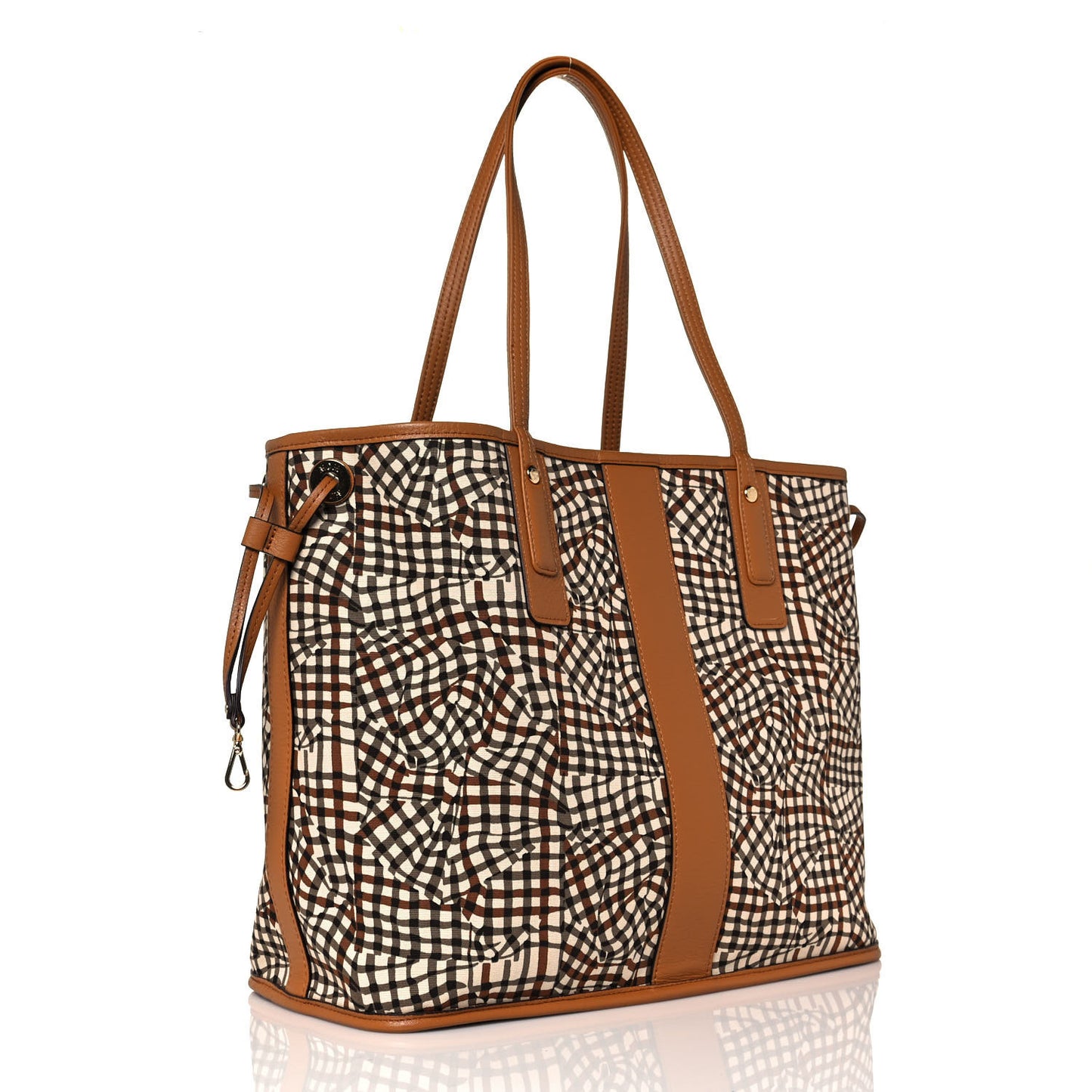 Visetos Medium Liz Reversible Shopper Tote Cognac