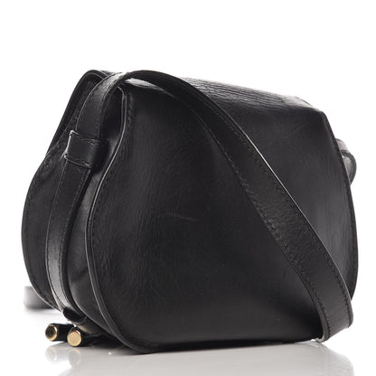 Chloe Calfskin Mini Marcie Metal Bar Trim Crossbody Bag Black 3 of 10