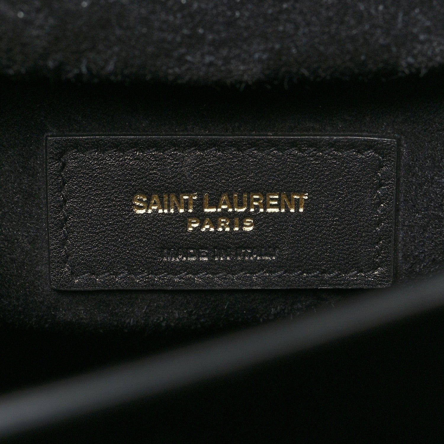 Saint Laurent Calfskin Medium Monogram Sunset Black 7 of 11