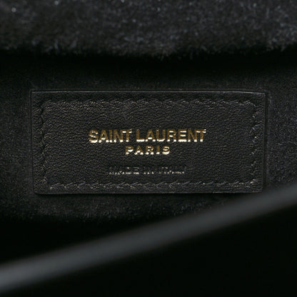 Saint Laurent Calfskin Medium Monogram Sunset Black 7 of 11
