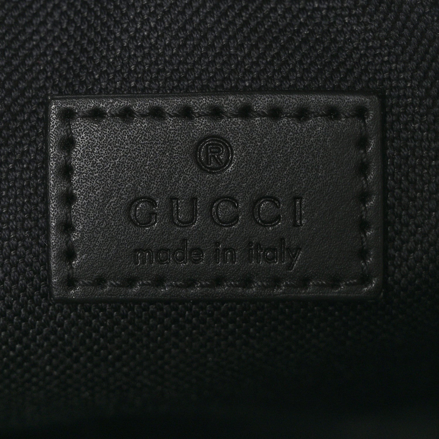 Gucci GG Supreme Monogram Appia Calfskin Web Small Camera Messenger Bag Black Grey 6 of 10