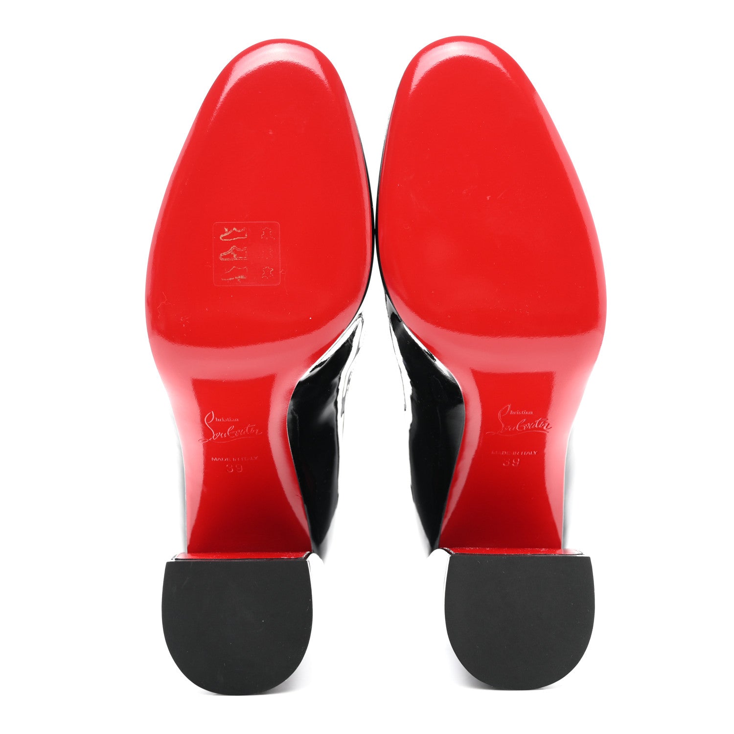 Christian Louboutin Patent Calfskin So Sab 85 Pumps 39 Black 5 of 8