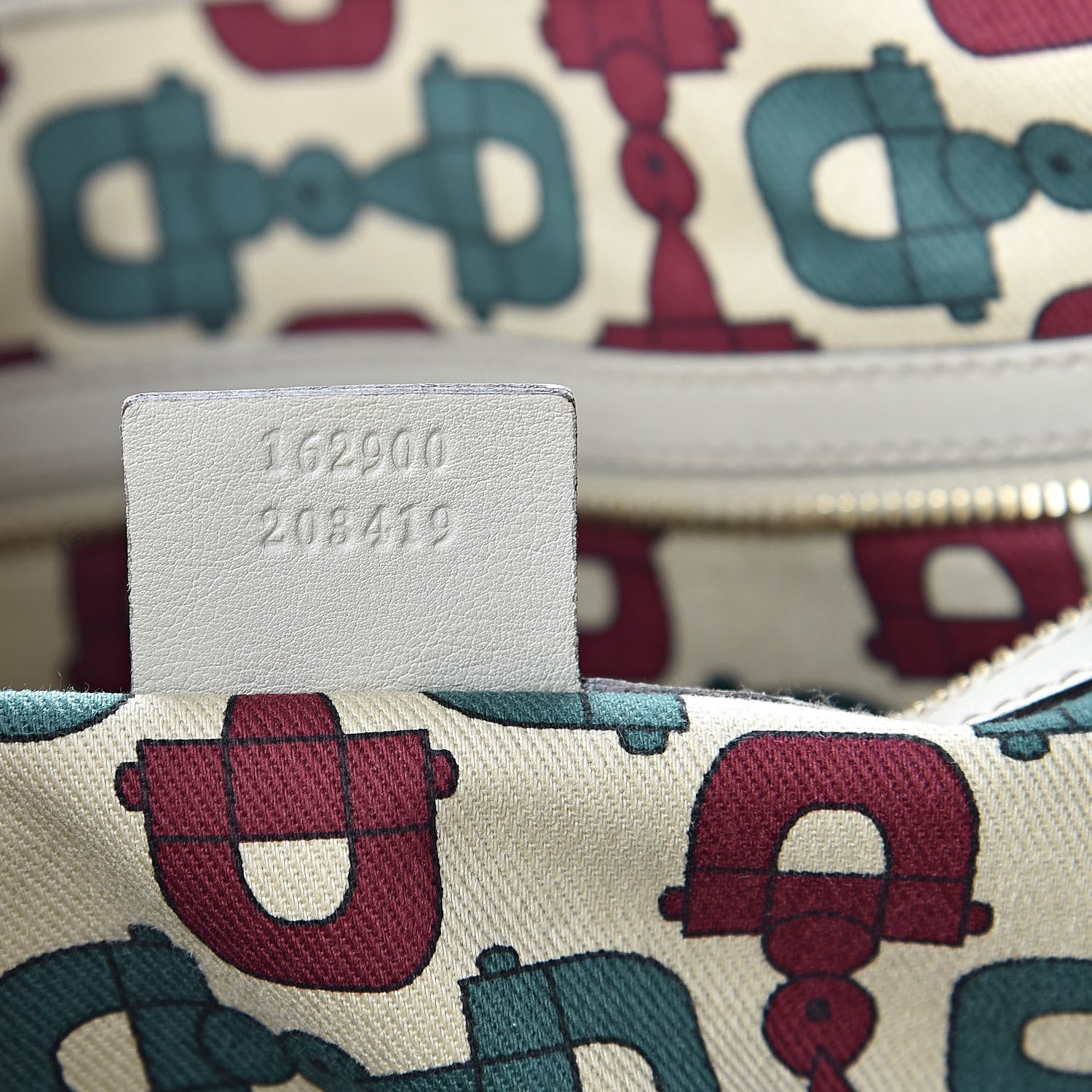 Gucci Guccissima Small Pelham Shoulder Bag Off White 7 of 11