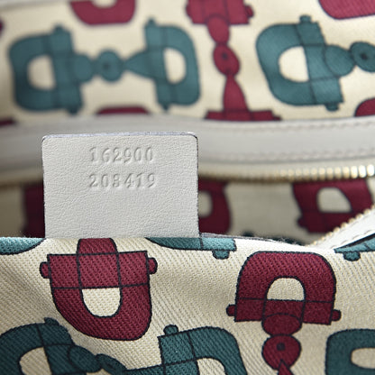 Gucci Guccissima Small Pelham Shoulder Bag Off White 7 of 11