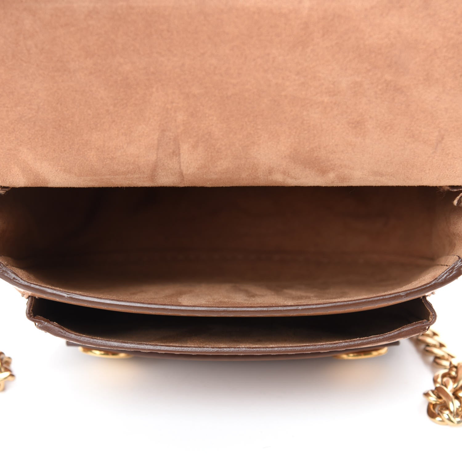 Stella McCartney Eco Alter Nappa Popper Shoulder Bag Camel 5 of 10