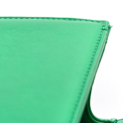 Chanel Metallic Calfskin Quilted Medium Boy Flap Green 11 of 12