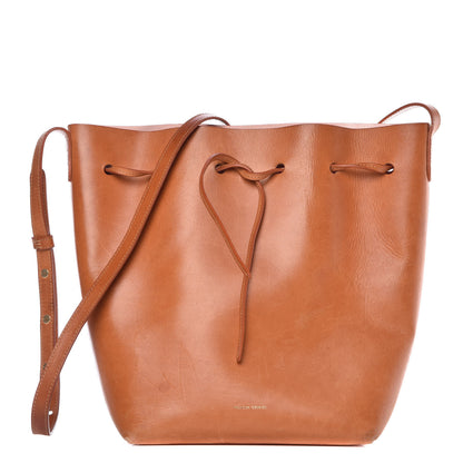Mansur Gavriel Calfskin Mini Bucket Bag Cammello Rosa 1 of 18
