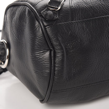 Balenciaga Matte Goatskin Rubber Covered Classic Hardware Mini Twiggy Black 8 of 9