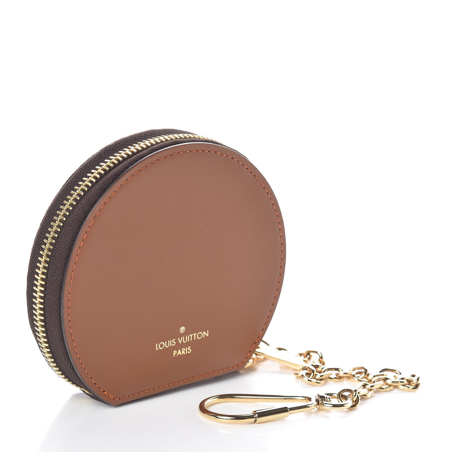 Louis Vuitton Calfskin Catogram Micro Boite Chapeau Marron 2 of 8