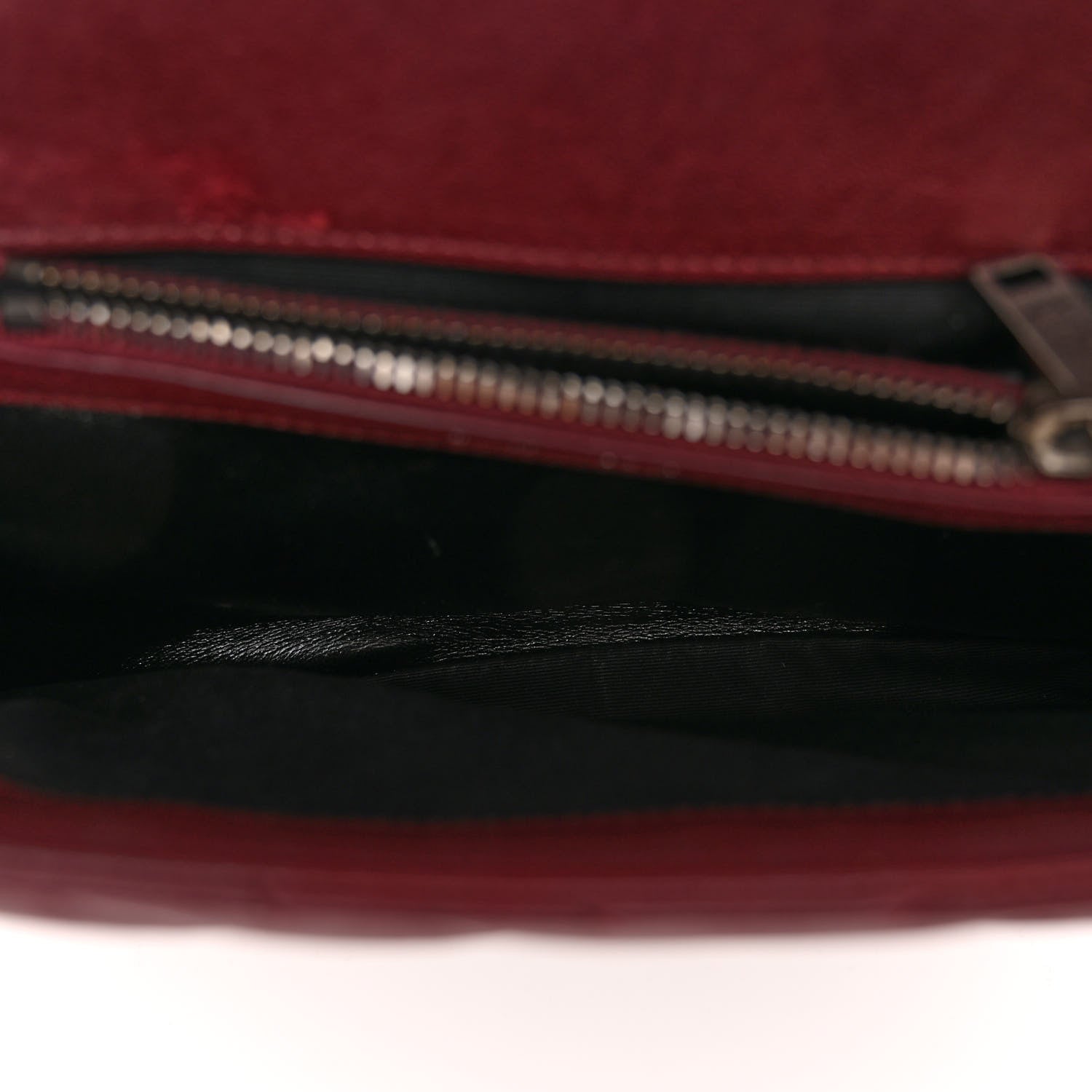 Saint Laurent Calfskin Matelasse Chevron Monogram Medium College Bag Brick 6 of 11