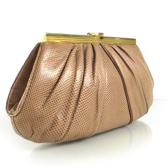 Karung Snakeskin Evening Bag
