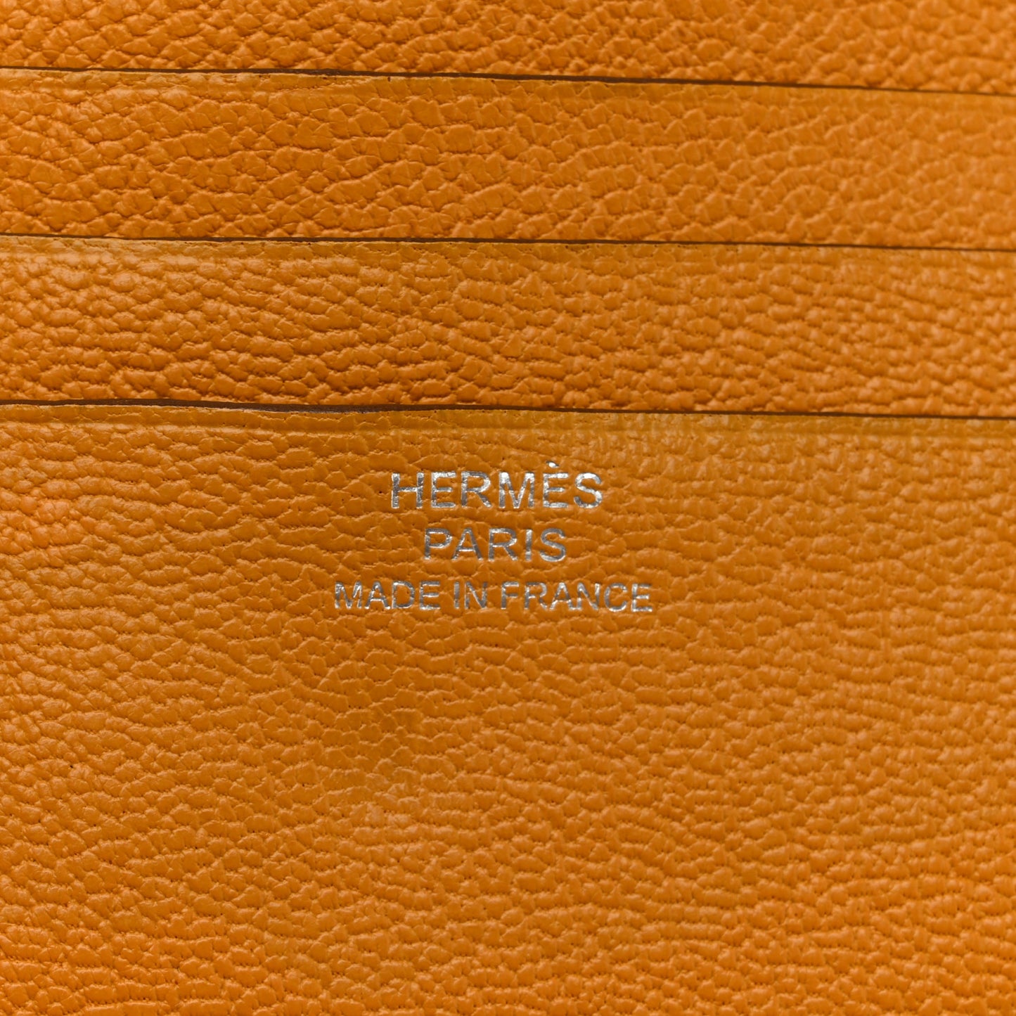 Chevre Mysore Evelyne Compact Zip Wallet Juane Ambre