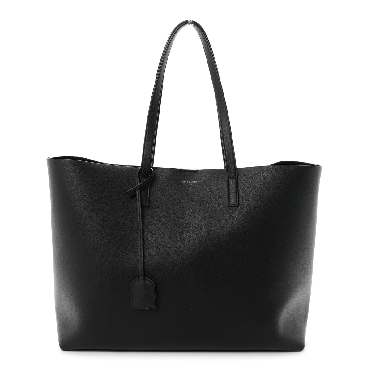 Saint Laurent Calfskin Large Shopping Tote Black 1 of 11