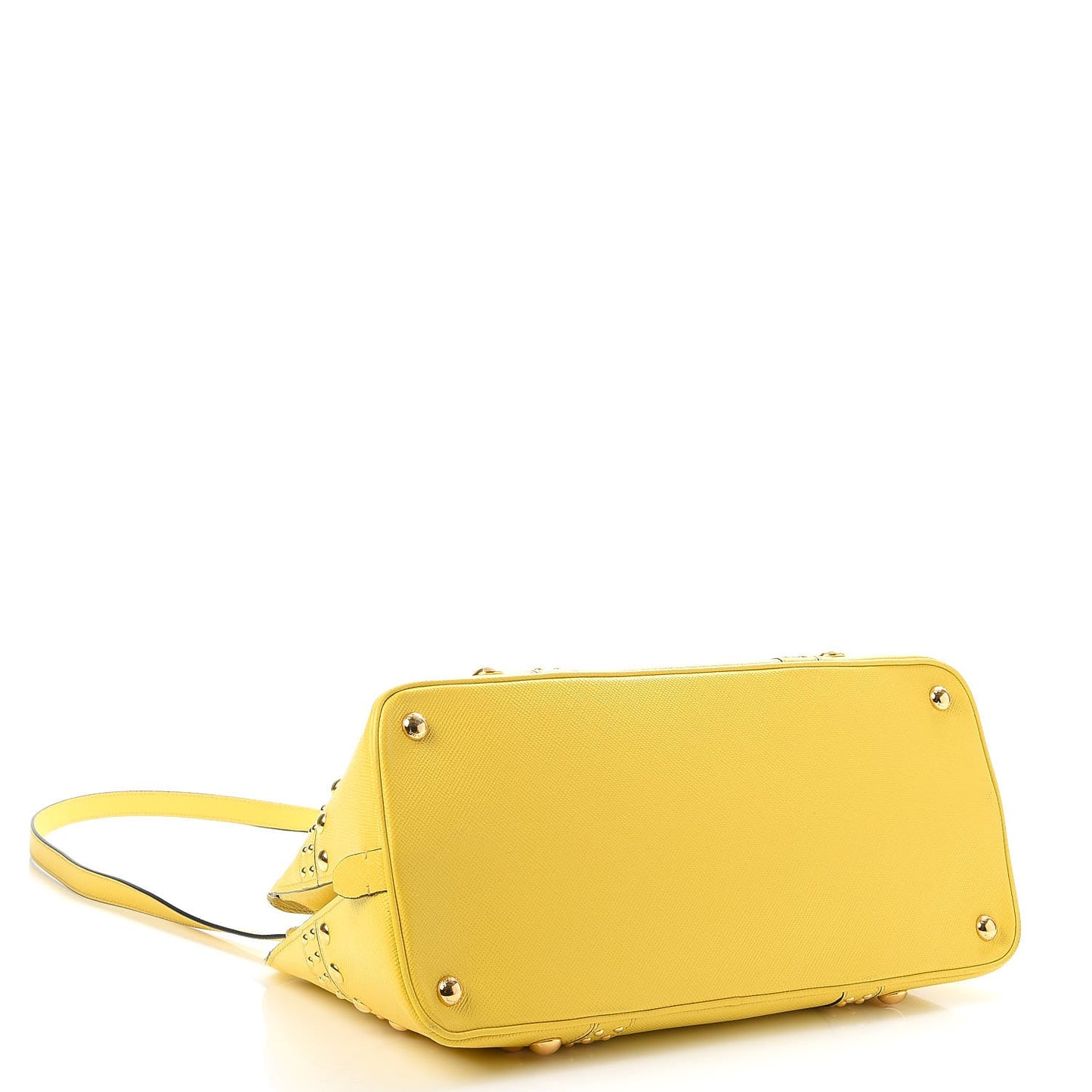 Saffiano Studded Bijou Tote Girasole