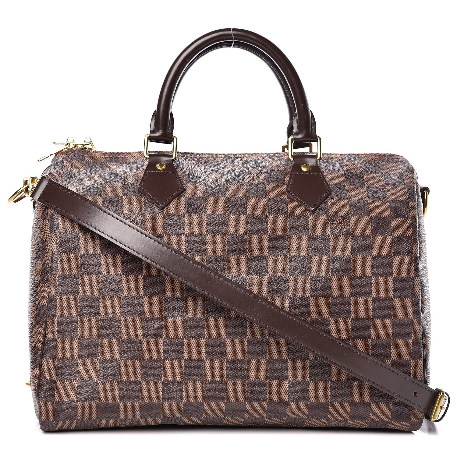 Louis Vuitton Damier Ebene Speedy Bandouliere 30 1 of 11