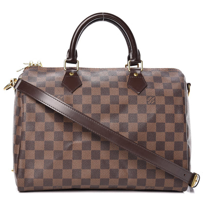 Louis Vuitton Damier Ebene Speedy Bandouliere 30 1 of 11