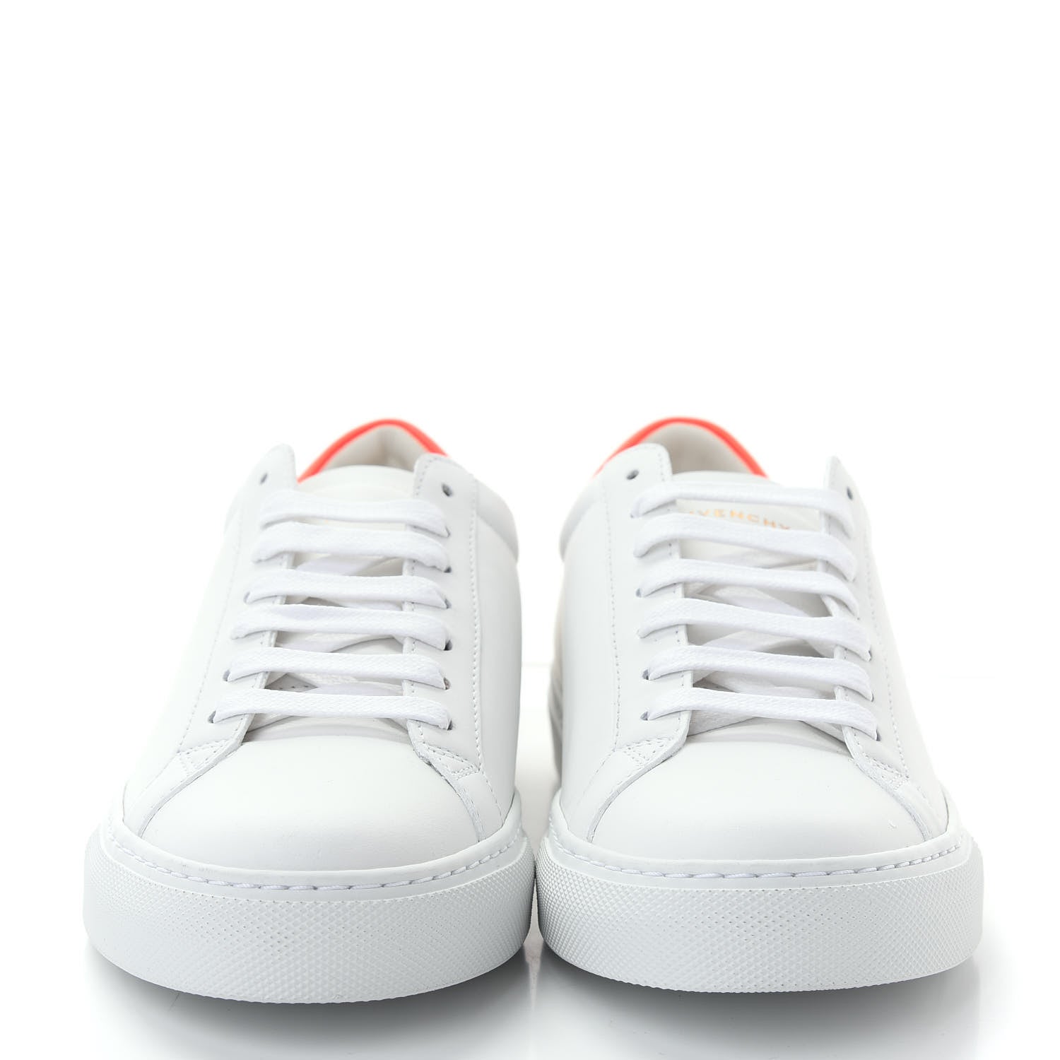 Givenchy Calfskin Womens Urban Street Sneakers 37.5 White Neon Pink 2 of 12