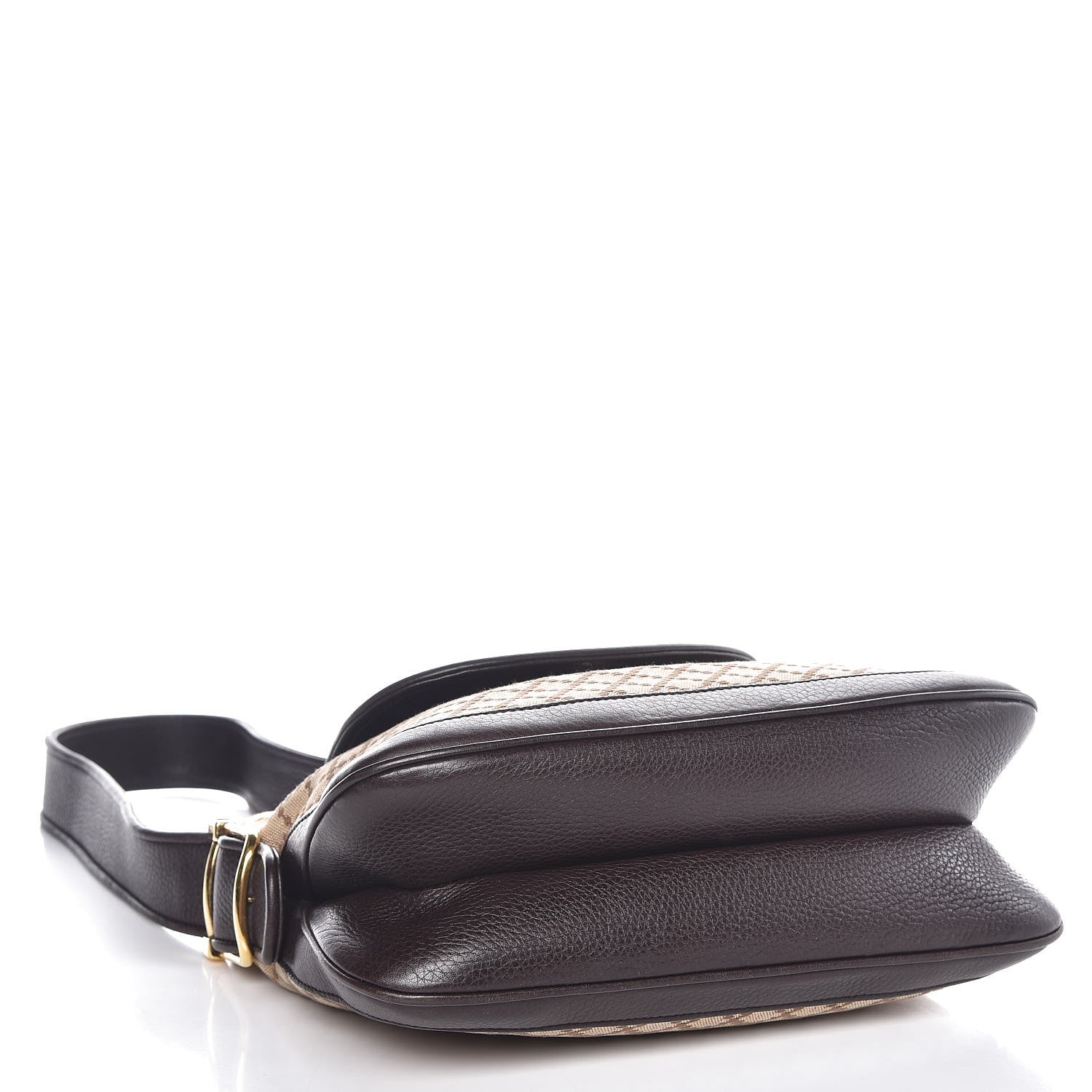 Gucci Diamante Cellarius Calfskin Medium 1973 Shoulder Bag Beige Ebony Cocoa 4 of 7