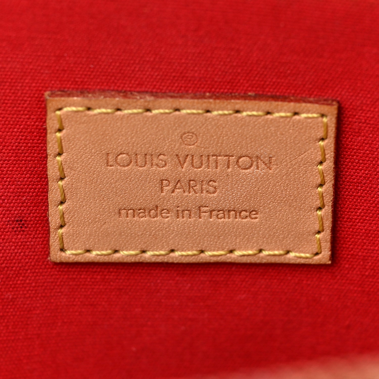 Louis Vuitton Vernis Alma PM Cherry 6 of 8