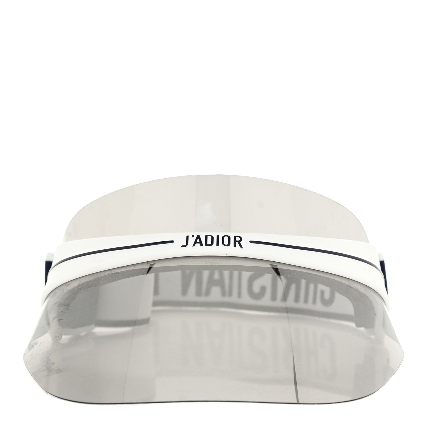Christian Dior Mirrored DiorClub1 Sun Visor White Black 2 of 7