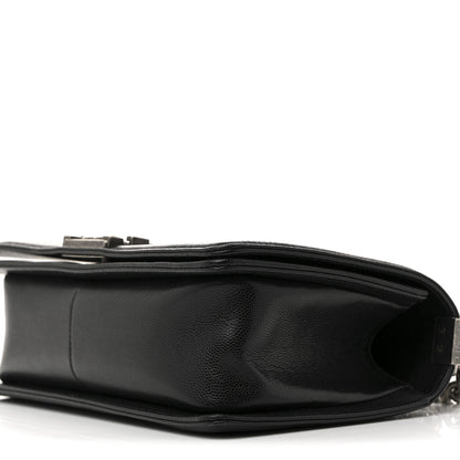 Chanel Caviar Quilted Medium Boy Flap Black 10 of 12