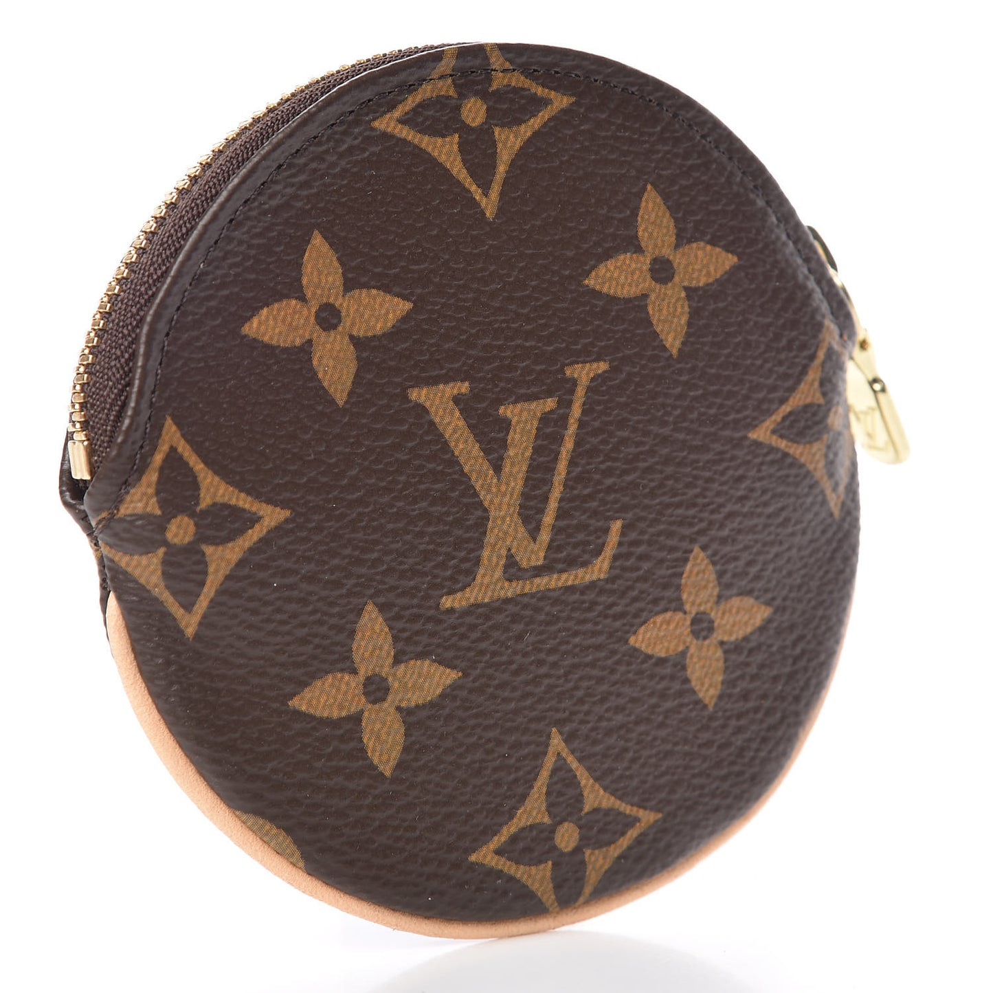 Monogram Round Coin Purse