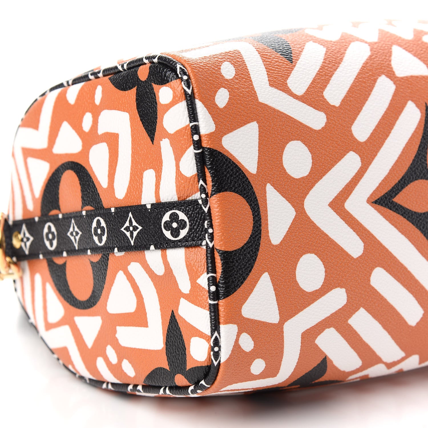 Louis Vuitton Monogram Giant Crafty Speedy Bandouliere 25 Creme Caramel 7 of 8