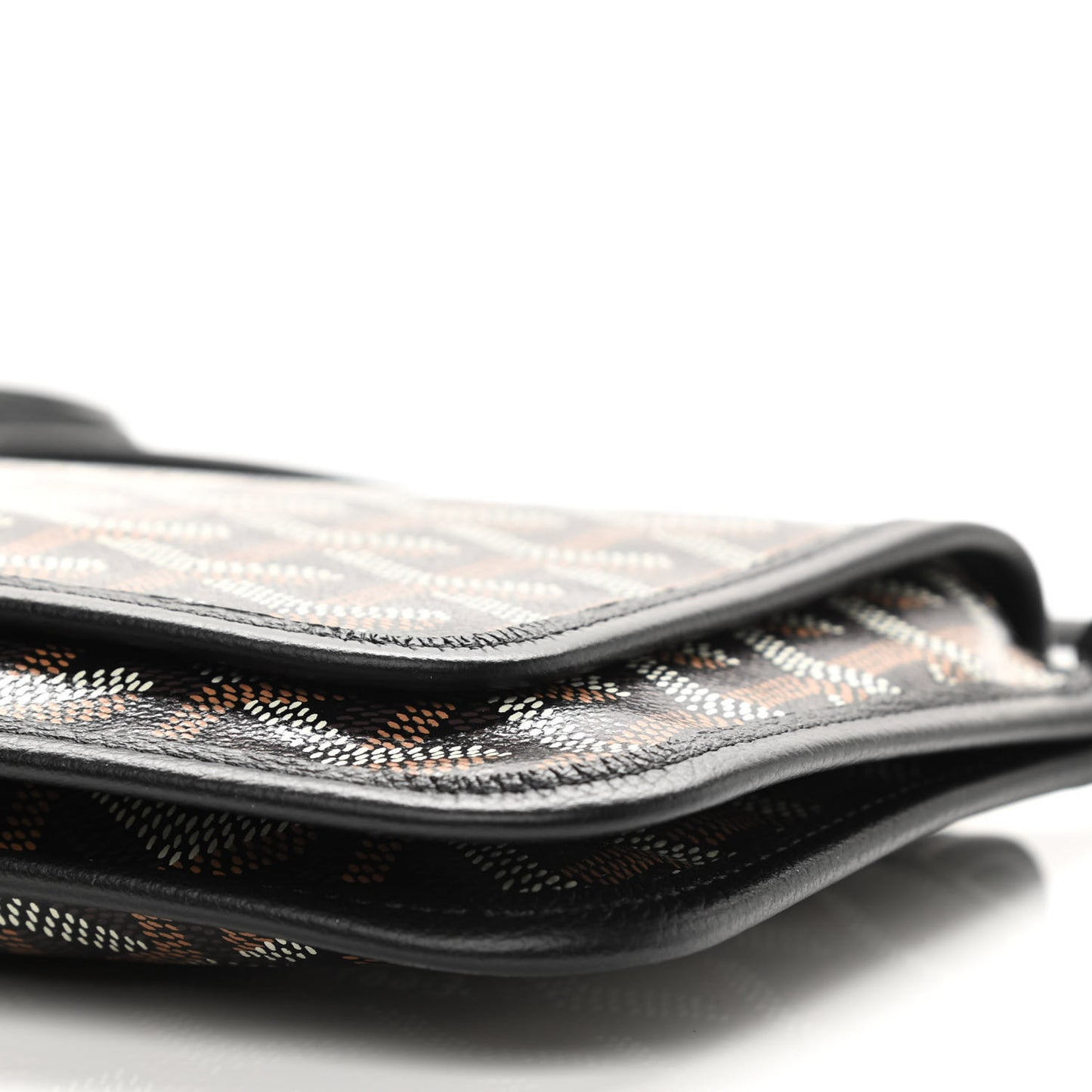 Goyardine Plumet Wallet Clutch Black