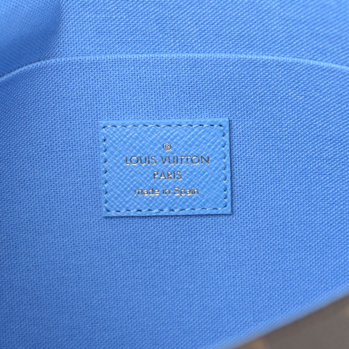Monogram 2021 Christmas Animation China Wall Pochette Felicie Chain Wallet Myosotis Blue