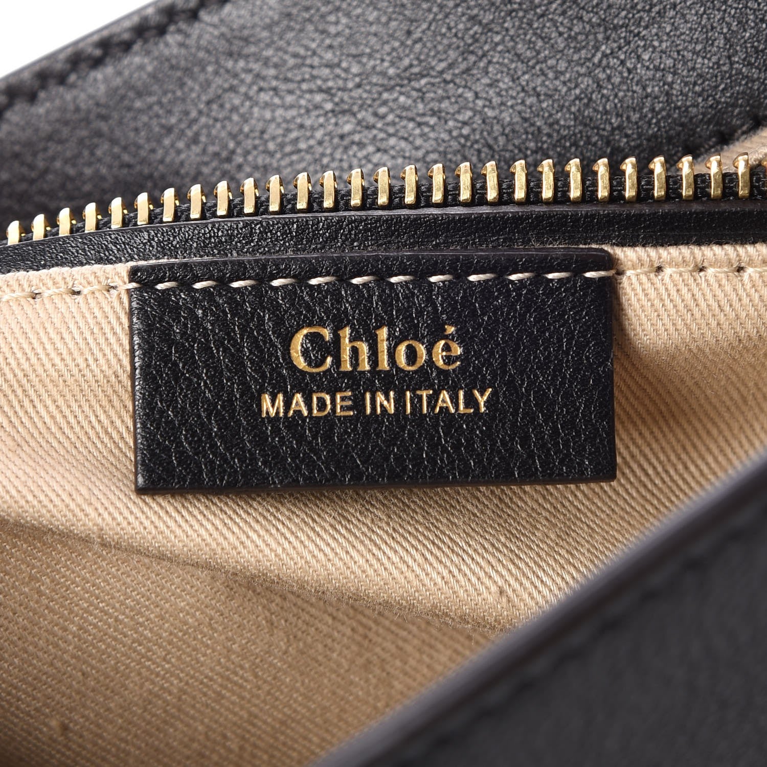 Chloe Suede Calfskin Small Faye Backpack Black 6 of 8