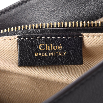 Chloe Suede Calfskin Small Faye Backpack Black 6 of 8