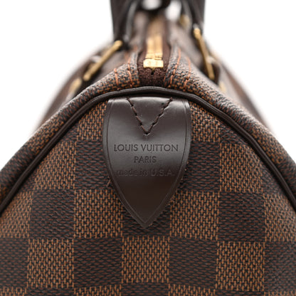 Louis Vuitton Damier Ebene Speedy 30 6 of 11